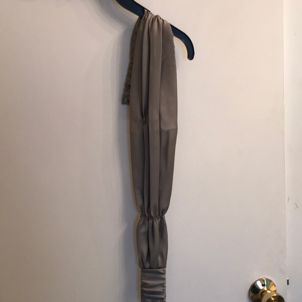 David’s bridal grey belt